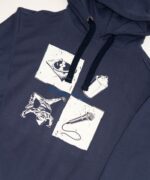 BLUZA 4 ELEMENTY IKONY - GRANATOWA - obrazek 4