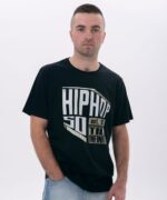 KOSZULKA 50TH ANNIVERSARY OF HIPHOP GOLD - CZARNA - obrazek 3