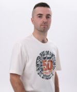 KOSZULKA 50TH ANNIVERSARY OF HIPHOP SCRIPT - BIAŁA - obrazek 3